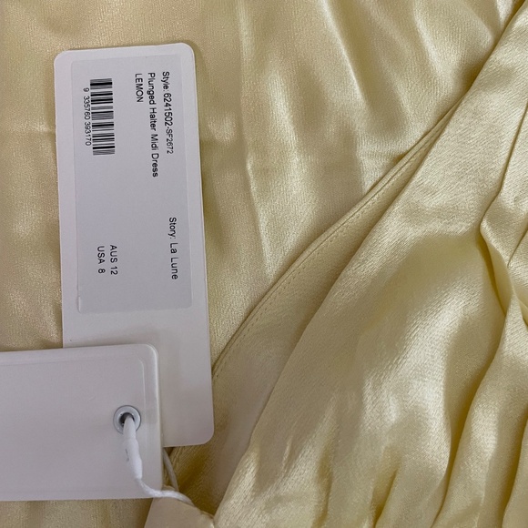 Shona Joy | Dresses | Shona Joy La Luna Plunged Halter Midi Dress Lemon | Poshmark Shona Joy | Dresses | Shona Joy La Luna Plunged Halter Midi Dress Lemon | Poshmark